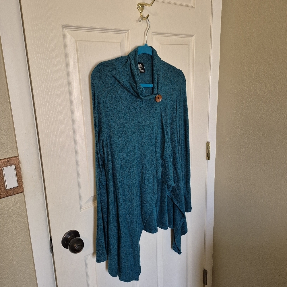 Bobeau One Button Sweater Wrap